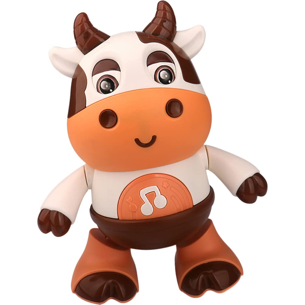 Electric Dancing Cow Musical Cow Baby Toy Cow Toy Musical Cow Dancing Toy Musical Cow Dancing Baby Toy Musical Toys Baby Music Toy Kid Toy Electric Toy Plastic Child The Swing Calf