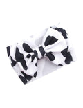 BBTDIN Baby Cow Stria Turban Headband Baby Cow Stria Hair Bows Baby Cow Stria Headwarp BBG52 (C1-Turban)